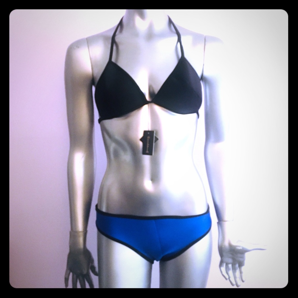 Bikini 3 pcs: 1 Top+2 Bottoms (S) by LoveWhiteWolf